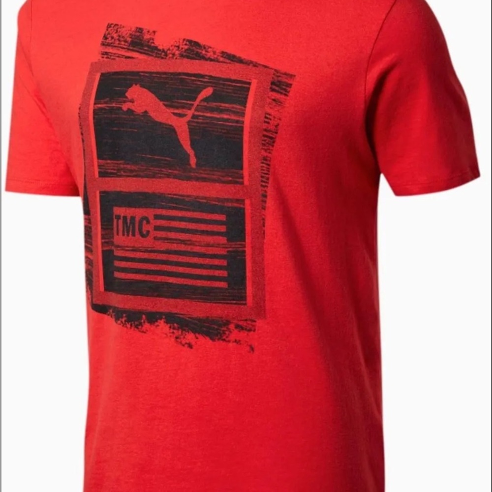 Puma X TMC Red Men's T-Shirt XXS